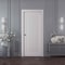 Sartodoors Sliding Pocket Door 42x96 inches White Solid Core Modern Interior ROYAL9888PD-EMAL-4296 - alternate 1