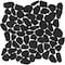 Daltile Pebble Oasis Natural Stone Flat Pebble Mosaic 12in x 12in in Tumbled Stark, 11PK PB23FLTPEBMSTM - alternate 5