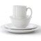Martha Stewart Everyday 16 Piece Round Stoneware Dinnerware Set in White 120332.16 - alternate 5