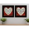 Homeroots Set Of Two Love is Patient or Measure 2 Black Framed Print Wall Art, 2PK 406004 - alternate 4