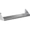 Amgood 12 in. x 60 in. Stainless Steel Wall Shelf with Side Guards AMG WS-SG-1260-Z - alternate 1
