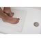 Hospitality 1 Source H1S Rubber Bath Mat, Medium White 16x28 1628BM-WH - alternate 2