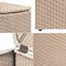 Happimess Chloe 15.56-Gallon All-Weather Wicker/Metal Corner Hideaway Outdoor Trash Can, Light Pink/White HPM1200D - alternate 7