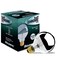 Bulbrite 40W Dimmable Half Chrome G25 Incandescent Light Bulbs, Medium E26 Base, 2700K, 6PK 861931 - alternate 6