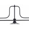 Z-Lite Melange Matte Black 3 Light Billiard 725-3MB-D13BN - alternate 5