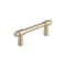 Amerock Destine 3 inch 76mm Center-to-Center Golden Champagne Cabinet Pull BP37370BBZ - alternate 1
