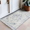World Rug Gallery Traditional Vintage Distressed Washable Non Slip Area Rug 2 ft x 3 ft Blue WR77BLUE2X3 - alternate 1