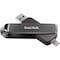 Sandisk METAL DUAL DRIVE 1000/900MB/S USB TYPEC + TYPE A CANNOLI RPD1 4X6 SDDDE1-2T00-G46 - alternate 1