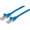 Intellinet Network Solutions Augmented Category 6, Cat6A S/Ftp Patch Cable, 10 Ft, Blue Copper, 26 741491 - alternate 1