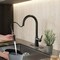 Anzzi Touchless Pull-Down Kitchen Faucet - Matte Black KF-AZ701MB - alternate 6