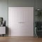 Sartodoors Interior Double Doors 56 x 80 inches, BASIC 9233 White, Wood Interior Solid Panel Frame, Closet B BASIC9233DD-SKIN-56 - alternate 5