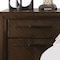 Homeroots 18" X 28" X 26" Tobacco Wood Nightstand 347067 - alternate 3