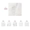 Smarty Had A Party White with Silver Antique Floral Paper BeverageCocktail Napkins 600 Napkins, 600PK 2294-CASE - alternate 10