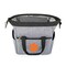 Picnic Time Family Of Brands NCAA Clemson Tigers On The Go Lunch Bag Cooler - Soft Cooler Lunch Box, Heathered Gray 510-00-105-104-0 - alternate 2