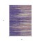 Homeroots 3' X 5' Purple Copper And Ivory Striped Washable Indoor Outdoor Area Rug 597283 - alternate 6