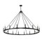 Z-Lite Barclay 16 Light Chandelier, Matte Black, 62 In W x 41 In H 482R-16MB - alternate 4