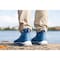 Fishhooz DryRun Ankle Height Rubber Fishing Boots, Waterproof, Blue / White, Men, Size 9 DRA-MA-BLU-009 - alternate 6