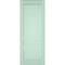 Sartodoors Slab Barn Door Panel Solid Core Modern Interior VEREGIO7411S-OLI-18 x 80 - alternate 1