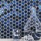Apollo Tile Blue 11.3 in x 11.3 in Glass Glossy, Matte Floor and Wall Mosaic Tile 4.43 sqft/case, 5PK APLJPH88310A - alternate 7