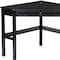 Homeroots Black Corner Computer Desk 402032 - alternate 4