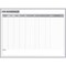 Ghent Planning Board, Plastic, 48 1/2 in, 72 1/2 in, Aluminum Frame, White/Gray, Matte GRPM313S-46 - alternate 1