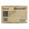 Karat Polypropylene Plastic Hinged Container, 9 x 9 x 3, Black/Clear, Plastic, 150PK FP-PHC99PP-1C - alternate 5