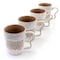 Meritage Pawtucket 4 Piece 18 Ounce Stoneware Mug Set in Brown 121864.01 - alternate 7