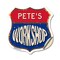Signmission Pete's Workshop, 18 Inch X 18 Inch, Vinyl Decal SHI-D-18-489-PETE - alternate 1