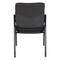Office Star Products 837 Series Padded Armless Visitor's Chair, Black 83720-231 - alternate 5