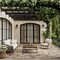 Homeroots 8' X 10' Brown And Ivory Palm Leaf Indoor Outdoor Area Rug 550208 - alternate 6