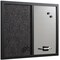 Mastervision Combination Board, Fabric, Magnetic Dry-Erase, 24"Wx18"H, BK BVCMX04433168 - alternate 8
