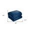 Homeroots Navy Blue Queen Polyester 180 Thread Count Washable Down Comforter Set 528994 - alternate 6