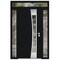 Vdomdoors Aluminum Door Cynex 6116 Black Entry Steel Metal Modern Painted W12+36+12xH80+14 Right Inswing CYNEX6116EXD-BLK-W12+36+12xH80+14-RH-I - alternate 5