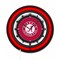 Holland Bar Stool University of Alabama Script A  19 Double Neon Wall Clock Clk19BK - alternate 1