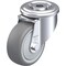 Blickle Kingpin Swivel Caster, TPR, 3-1/8", 240 lb. LER-TPA 80KF - alternate 1