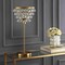 Jonathan Y Buckingham 25" Crystal/Metal Table Lamp, Brass Gold/Clear JYL9004B - alternate 7