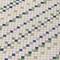 Homeroots 8' Linen And Lime Green Round Striped Washable Indoor Outdoor Area Rug 610536 - alternate 4
