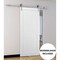 Sartodoors Barn Interior Door, 18" x 80", White QUADRO4115BD-S-WS-18 - alternate 1