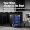 Yeego 21.3 inch 46 Bottles Compressor Wine Cooler Refrigerator Freestanding Wine Fridge YG-WSJC130-25US-ZO - alternate 10