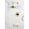Kingston Brass Single-Handle Pressure Balanced Tub and Shower Faucet, Polished Brass KB6332DX - alternate 5
