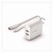 Belkin BOOST CHARGE Dual USB-A Wall Charger + Lightning to USB-A Cable, White WCD001DQ1MWH - alternate 9