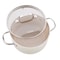 Korkmaz Granita 2.5 Liter Aluminum Nonstick Low Casserole with Lid in Tan A1854 - alternate 4