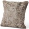 Homeroots 20" Taupe Chenille Throw Pillow Cover with Texture 608193 - alternate 4