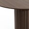 Homeroots 60" Brown Wood Pedestal Base Round Top Dining Table 720651 - alternate 4