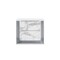 Homeroots 25" White Wood Faux Marble Solid and Manufactured Wood Lighted Two Drawer Nightstand with USB Port 564663 - alternate 7