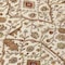Homeroots 3' X 5' Ivory Brown And Red Floral Washable Indoor Outdoor Area Rug 604595 - alternate 7