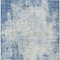Homeroots 10' X 14' Denim Blue And Ivory Abstract Washable Indoor Outdoor Area Rug 612321 - alternate 9