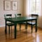 Homeroots 60" Dark Green Solid Wood Dining Table 548919 - alternate 8