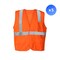 4Dock M-Size Class 2 Standard Hi-Vis Safety Vest with Pockets, 5PK SV001-M - alternate 1