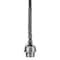 Hubbell Wiring Device-Kellems Dust Tight Cord Connector with Strain Relief, Straight, Aluminum, Mesh, 5 in L, 1/2 in MNPT 073031202 - alternate 3